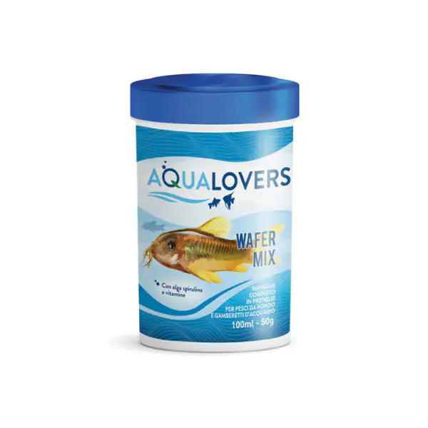 Wafer Mix Aqualovers Mangime completo in pastiglie per pesci da fondo e gamberetti d'acquario   bauzaarit.myshopify.com