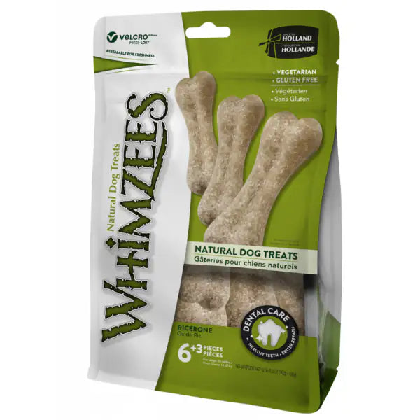 Whimzees Snack dentale Naturale Osso Riso   bauzaarit.myshopify.com