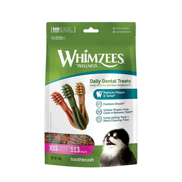 Whimzees Snack dentale Naturale Spazzolino   bauzaarit.myshopify.com