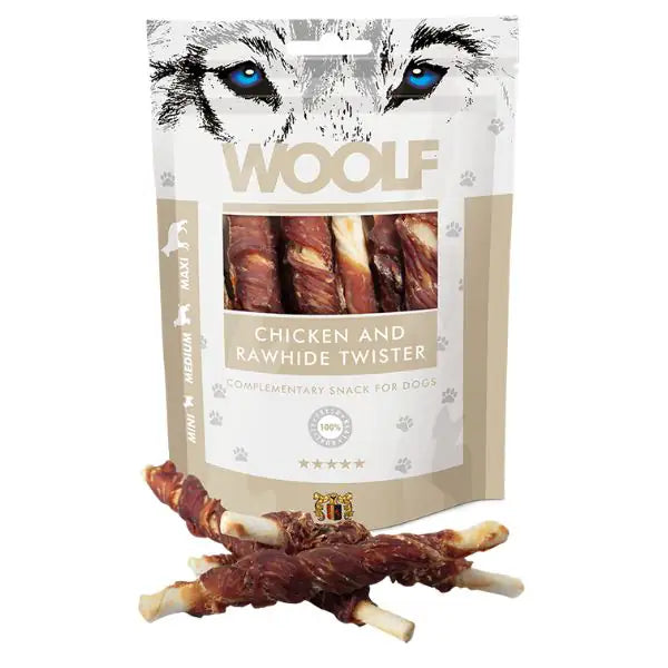 Woolf i Rotolini Snack per cani All breeds Grain Free  Pollo con pelle grigliata bauzaarit.myshopify.com