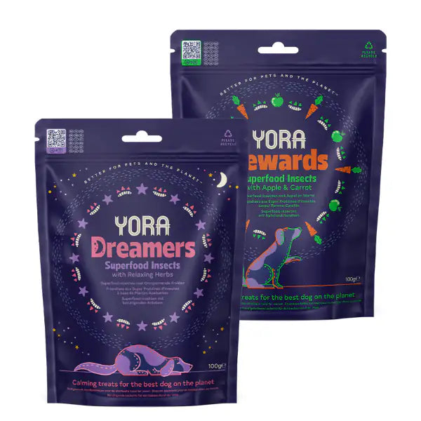 Yora Superfood Snack a base di insetti Dog Adult All Breeds Hypoallergenic 100 gr   bauzaarit.myshopify.com