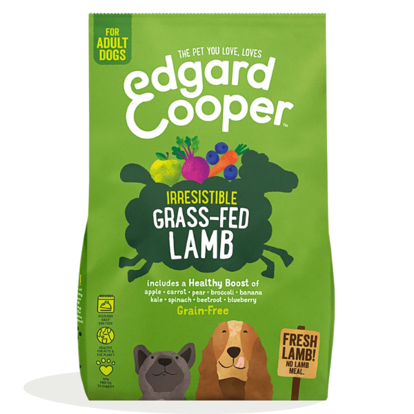 Edgard & Cooper Adult  Grain Free  Agnello - 2,5 kg  (formato crocchetta normale)