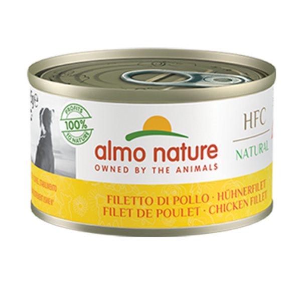 Almo Nature Dog Natural 95 gr - Filetto di Pollo