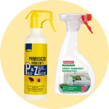 Antiparassitari per la casa per cani