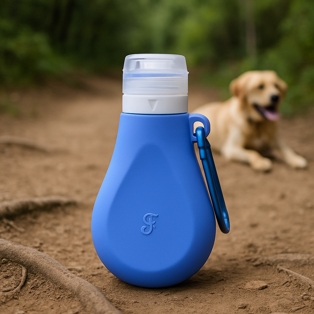 Bottiglia lava pipì Nettuno in silicone Ferribiella