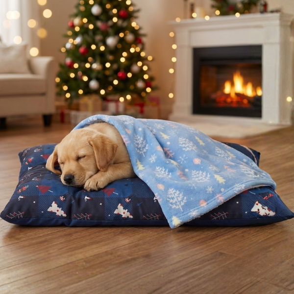 coperta natalizia in plaid super soft record immagine4