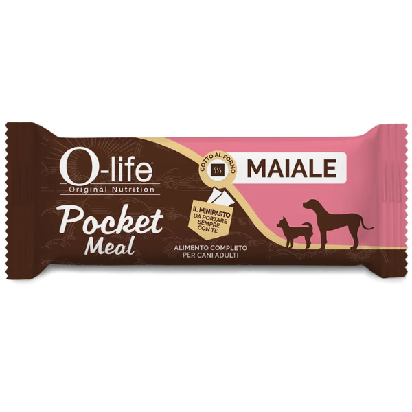 O-life Adult Pocket Meal minipasto completo umido per cani 35 gr