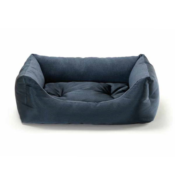 Cuccia rettangolare Reversibile in tessuto Oxford trama nido d'ape Waterproof Leopet