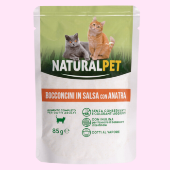 Cibo umido per gatti naturale
