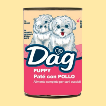 Cibo umido per cani cuccioli