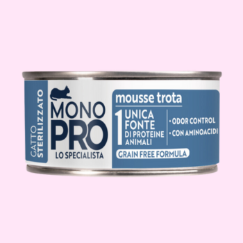 Cibo umido per gatti senza cereali