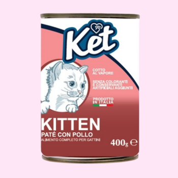 Cibo umido per gatti kitten