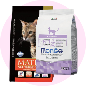 Cibo secco per gatti