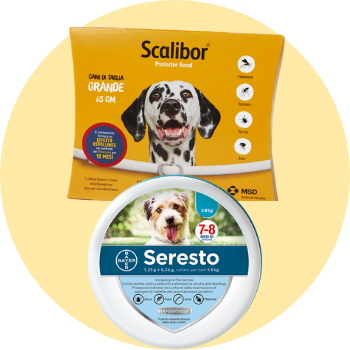 Collari antiparassitari per cani