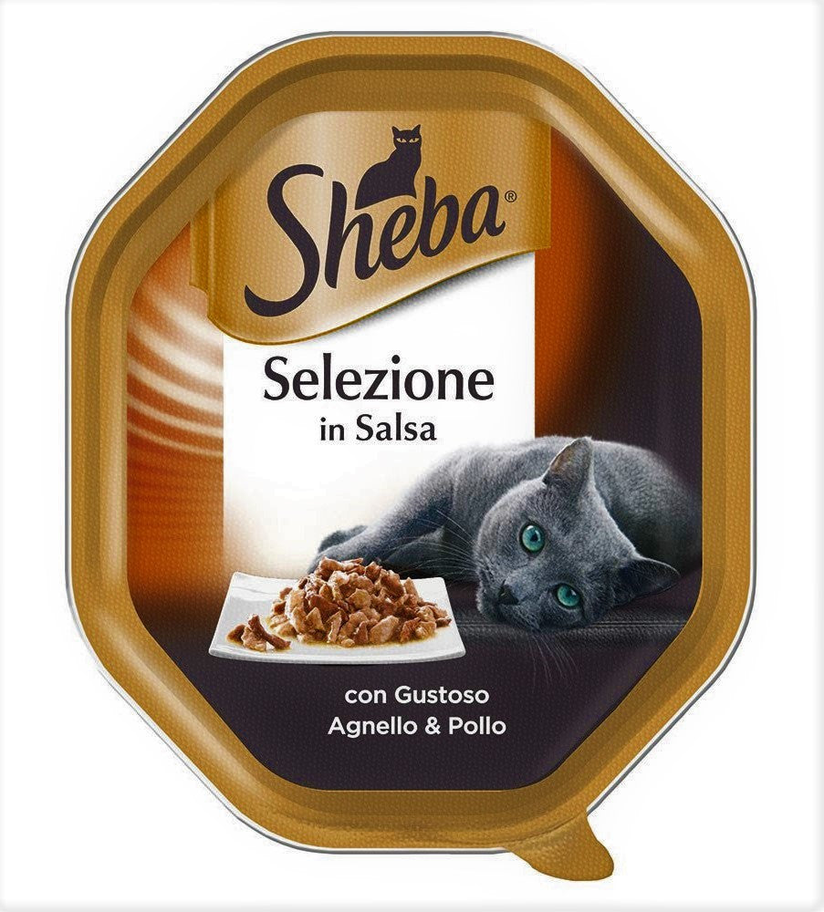Sheba Selezione in salsa 85gr - con Agnello e Pollo
