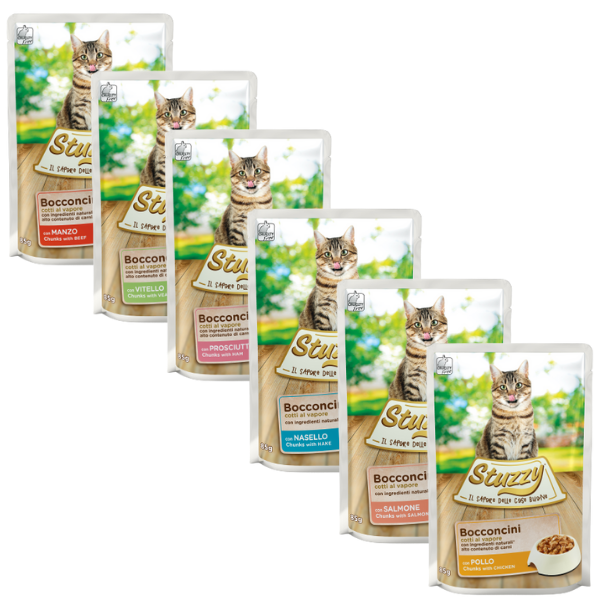 stuzzy cat bocconcini cotti al vapore 85 gr immagine2
