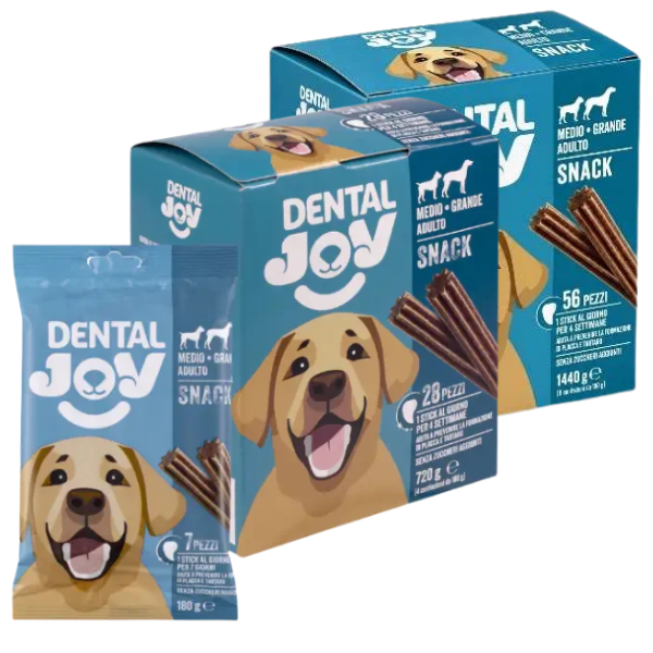 DentalJoy Dog Adult Medium/Large Snack Dentali