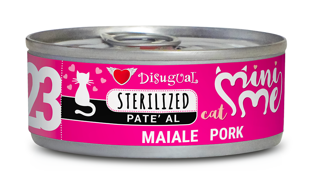 Disugual Mini Me Cat Sterilized Patè 85 gr - Maiale