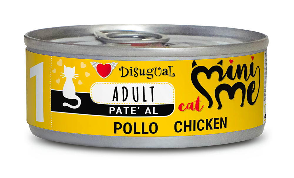 Disugual Mini Me Cat Adult Patè 85 gr - Pollo
