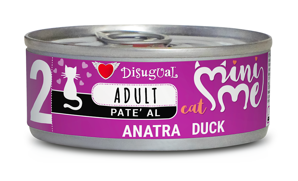 Disugual Mini Me Cat Adult Patè 85 gr - Anatra