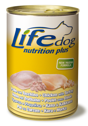 Life Dog Complete Menu umido per cani 400 gr - Pollo con Tacchino