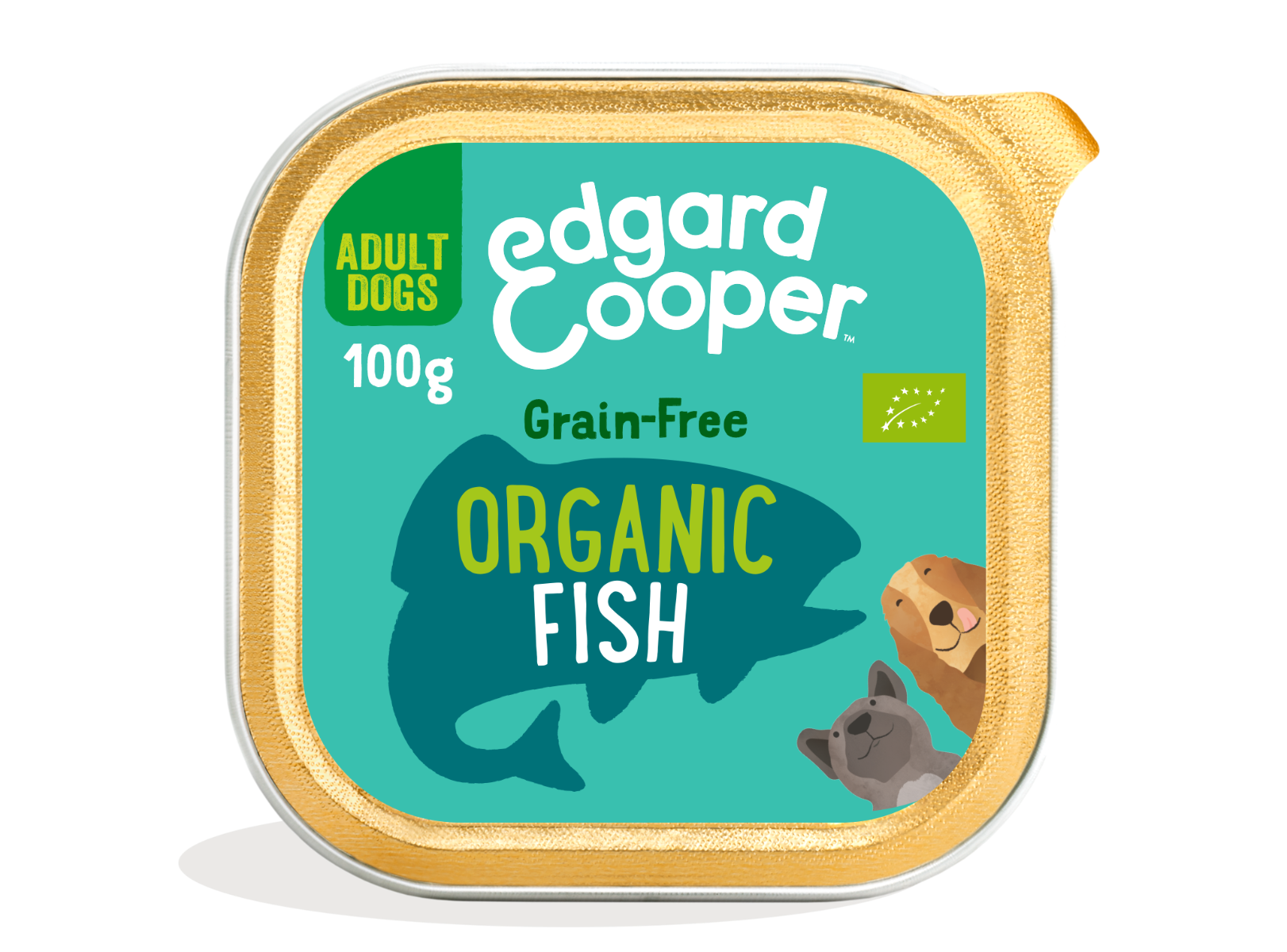 Edgard & Cooper Adult Grain Free Bio 100gr - Bio Pesce
