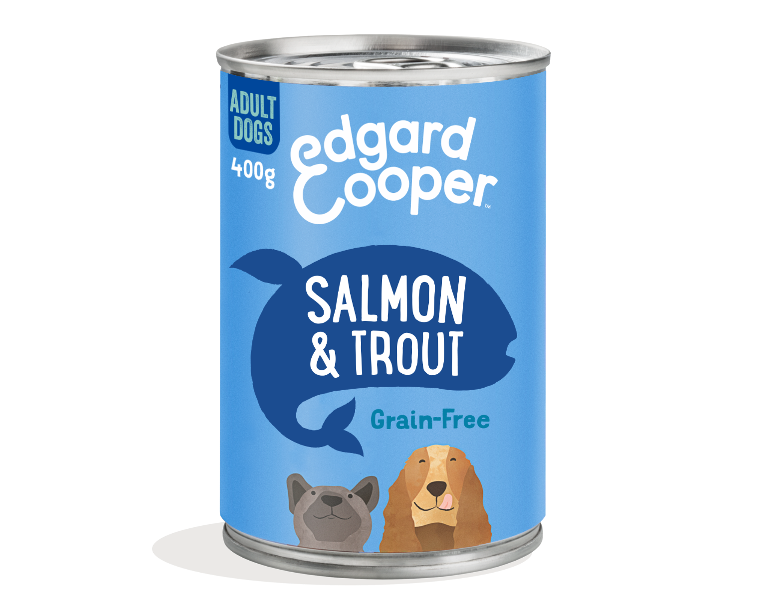 Edgard & Cooper Adult Grain Free 400 gr - Salmone e Trota