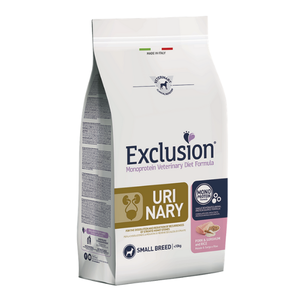 Exclusion Diet Urinary Small Maiale Sorgo e Riso