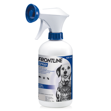 Frontline Spray antiparassitario cane e gatto - 500 ml 