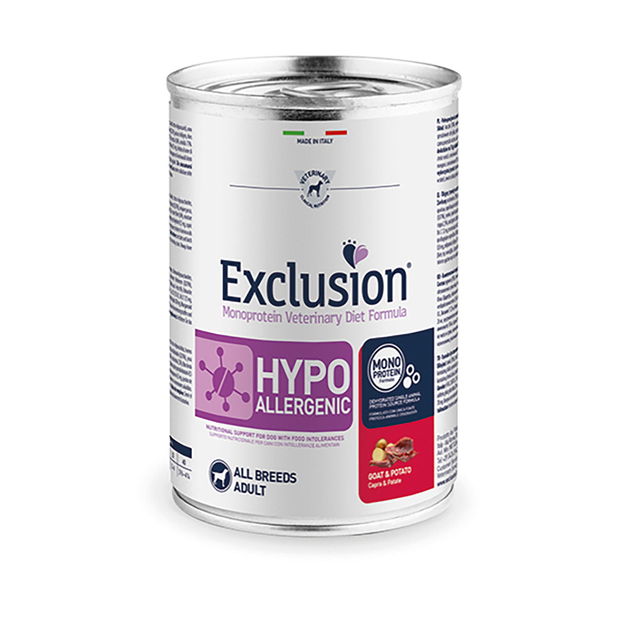 Exclusion Diet Hypoallergenic 400 gr - Capra e Patate