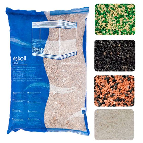 pure sand sabbia decorativa naturale per acquari askoll immagine2
