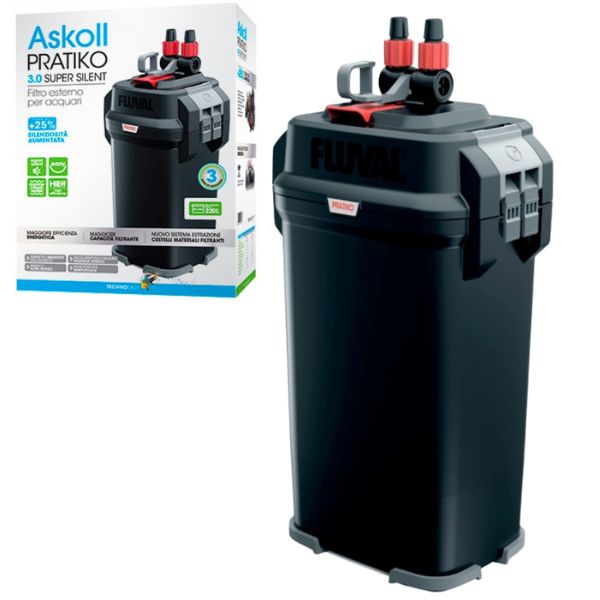 Filtro esterno per Acquari Pratiko 3.0 Super Silent Askoll - Pratiko 400