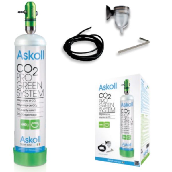 kit completo co2 per acquari pro green system askoll immagine3