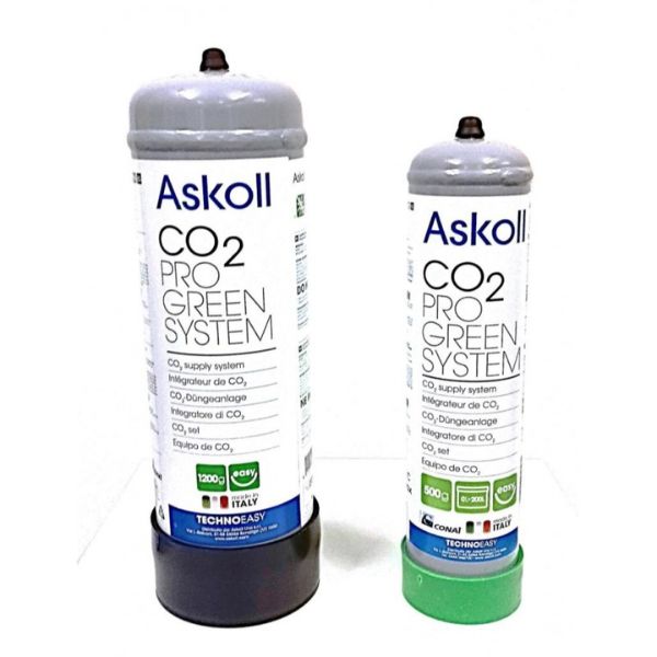 Bombola per Acquari ricambi CO2 non ricaricabile Askoll