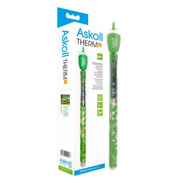 Termoriscaldatore per acquari Therm Askoll - Modello XL - lunghezza 33 cm