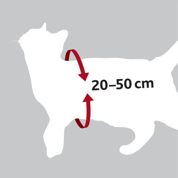 pettorina con cintura per auto gatti trixie immagine5