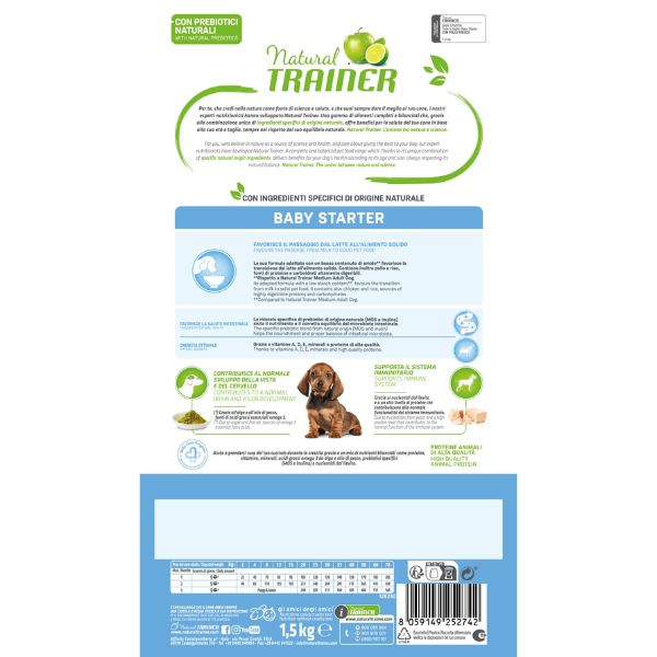 natural trainer baby starter all size con pollo fresco immagine4