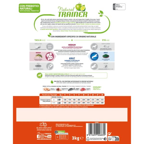 natural trainer adult medium con tonno e riso immagine3