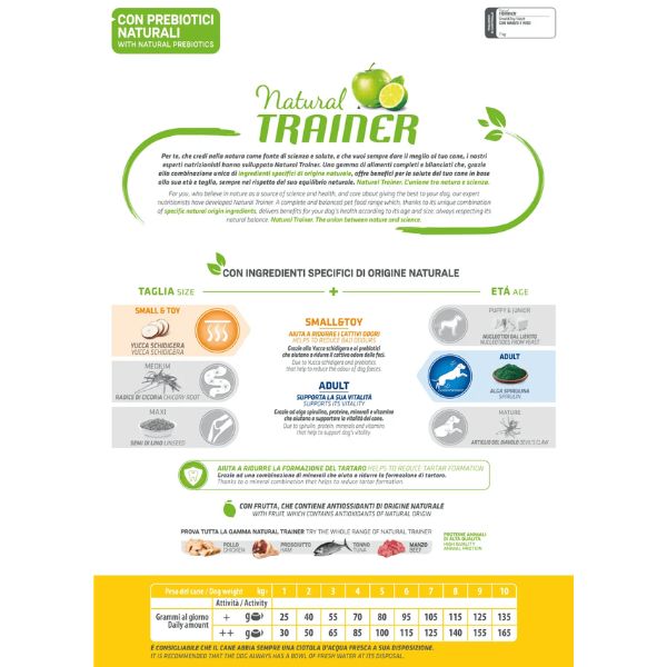 natural trainer adult mini con manzo e riso immagine3