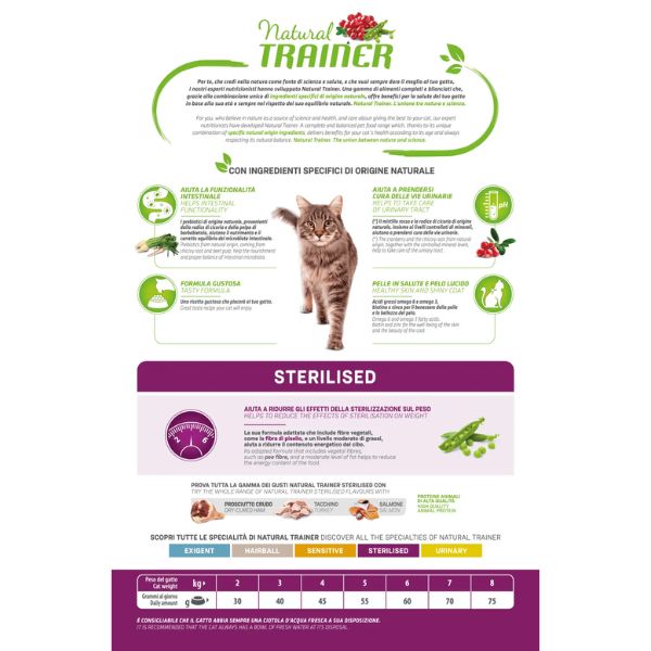 natural trainer adult sterilised con prosciutto crudo immagine3