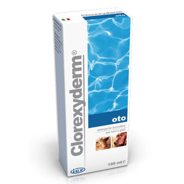 clorexyderm oto icf detergente auricolare per cani e gatti immagine2