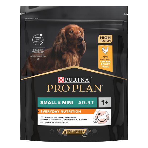 Purina Pro Plan Everyday Nutrition Small e Mini Adult Crocchette Cane Pollo - 700 gr