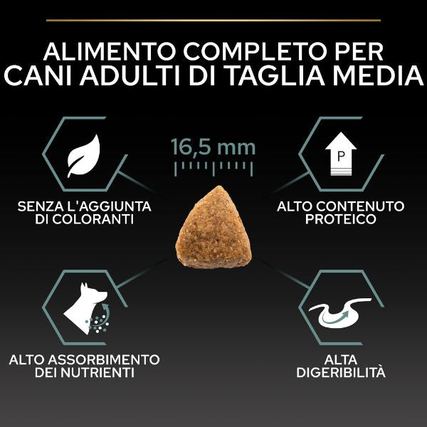 purina pro plan sensitive digestion medium adult crocchette cane agnello immagine4