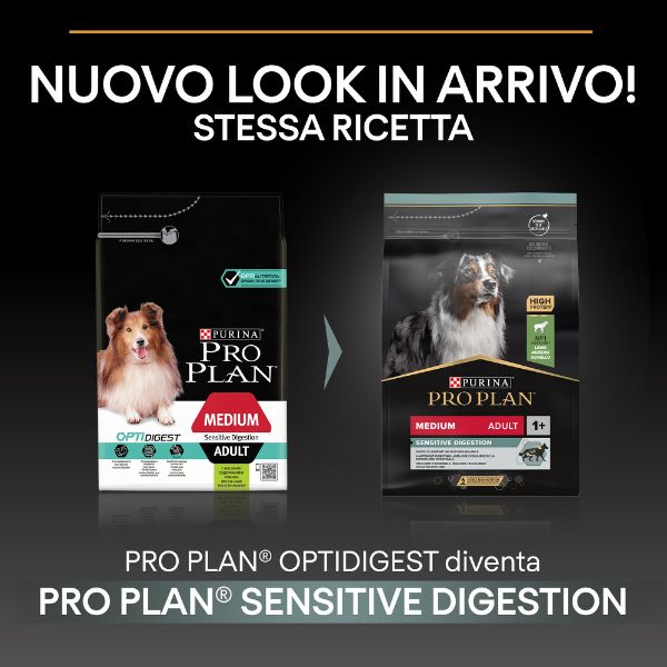 purina pro plan sensitive digestion medium adult crocchette cane agnello immagine3