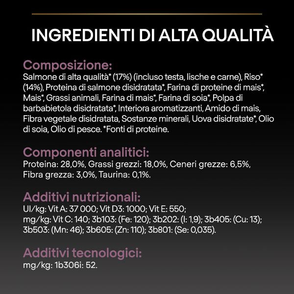 purina pro plan sensitive skin large athletic adult crocchette cane salmone immagine4