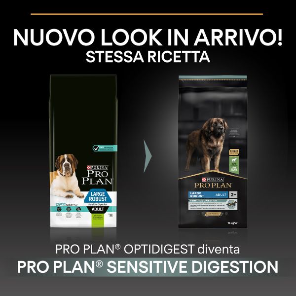 purina pro plan sensitive digestion large robust adult crocchette cane agnello immagine3