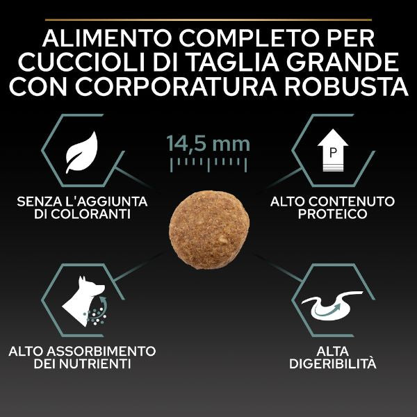 purina pro plan sensitive digestion large robust adult crocchette cane agnello immagine4