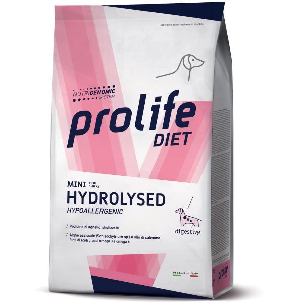 Prolife Veterinary Diet Dog Hydrolysed Hypoallergenic Mini Agnello