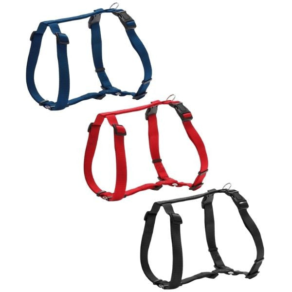 pettorina ad h doppia regolazione in nylon petup immagine2