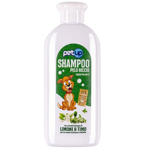 shampoo definizione per cani a pelo riccio e gatti petup immagine2
